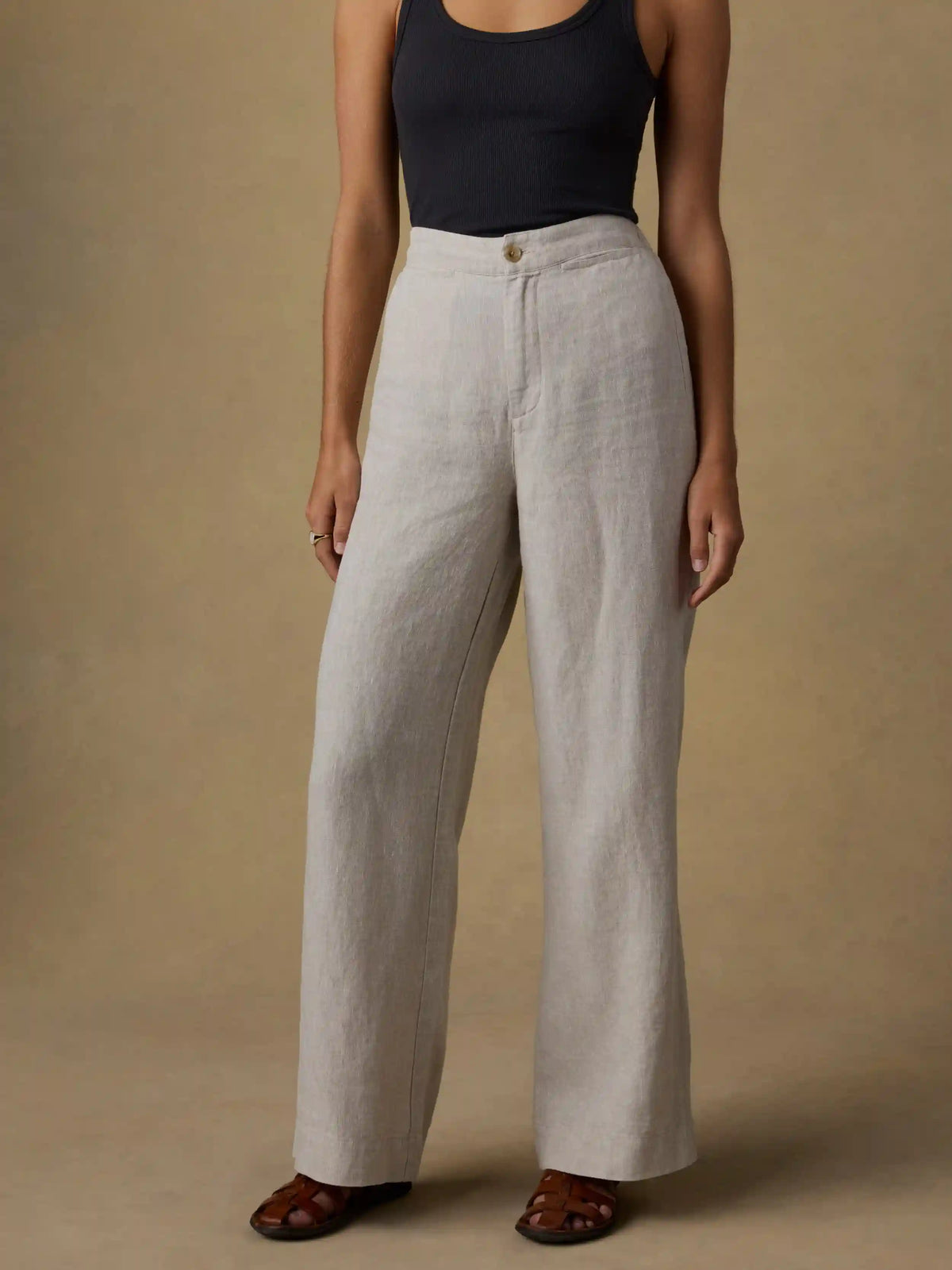 Sun Strider Linen Pant - Flax