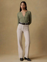Sunfaded Denim Patch Pocket Pant - Sun Dune Wash