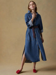 Sunfair Denim Cleo Shirtdress - Beacon Hill Wash