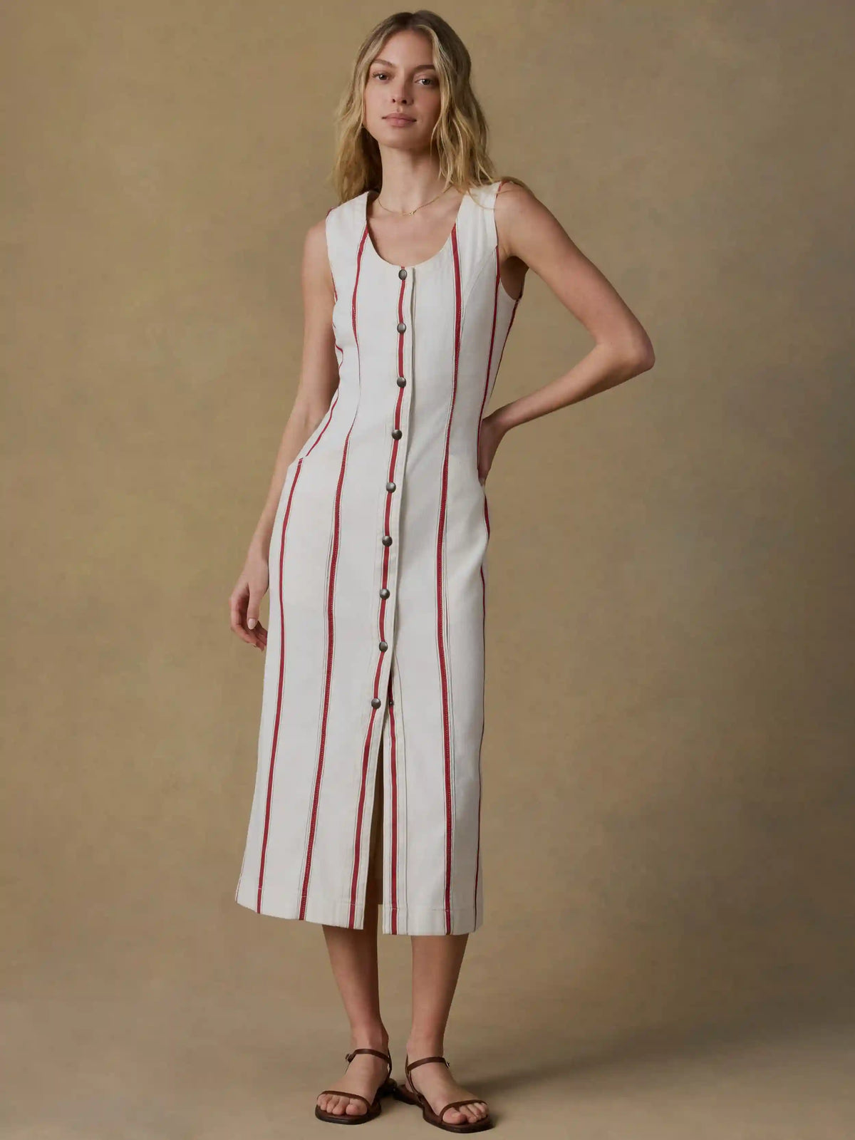 Tideweave Malibu Dress - Northbay Stripe