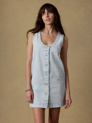 Topsail Denim Malibu Dress - Breakwater Stripe