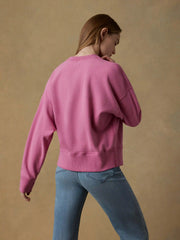 High Standard Fleece Vintage Crewneck - Ibis Rose