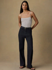 Featherweight Freestyle Rib Cami - Egret Stripe