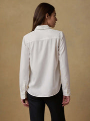 Tried & True Chambray Classic Shirt - White