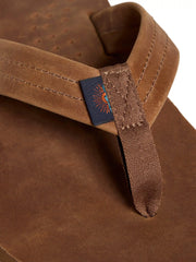Faherty X Reef Draftsmen Flip Flop - Dark Brown