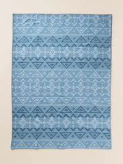 Doug Good Feather Adirondack Blanket - Chambray North Star