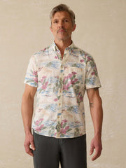 Short-Sleeve Breeze Shirt (Tall) - Molokai Scenic Tropical