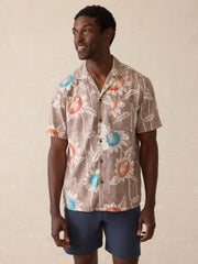Short-Sleeve Breeze Camp Shirt - Sunseeker Blossom