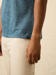 Short-Sleeve Movement™ Pique Polo - Eastern Sky Blossom
