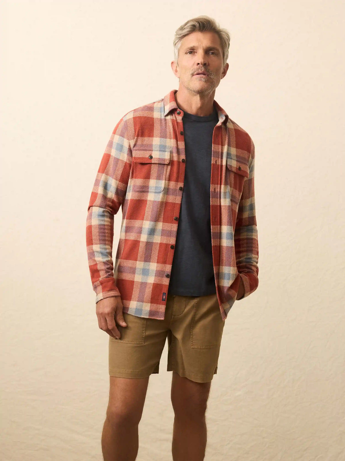 Legend™ Sweater Shirt - Copper Falls Plaid