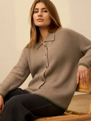 Lodge Cardigan - Nutmeg
