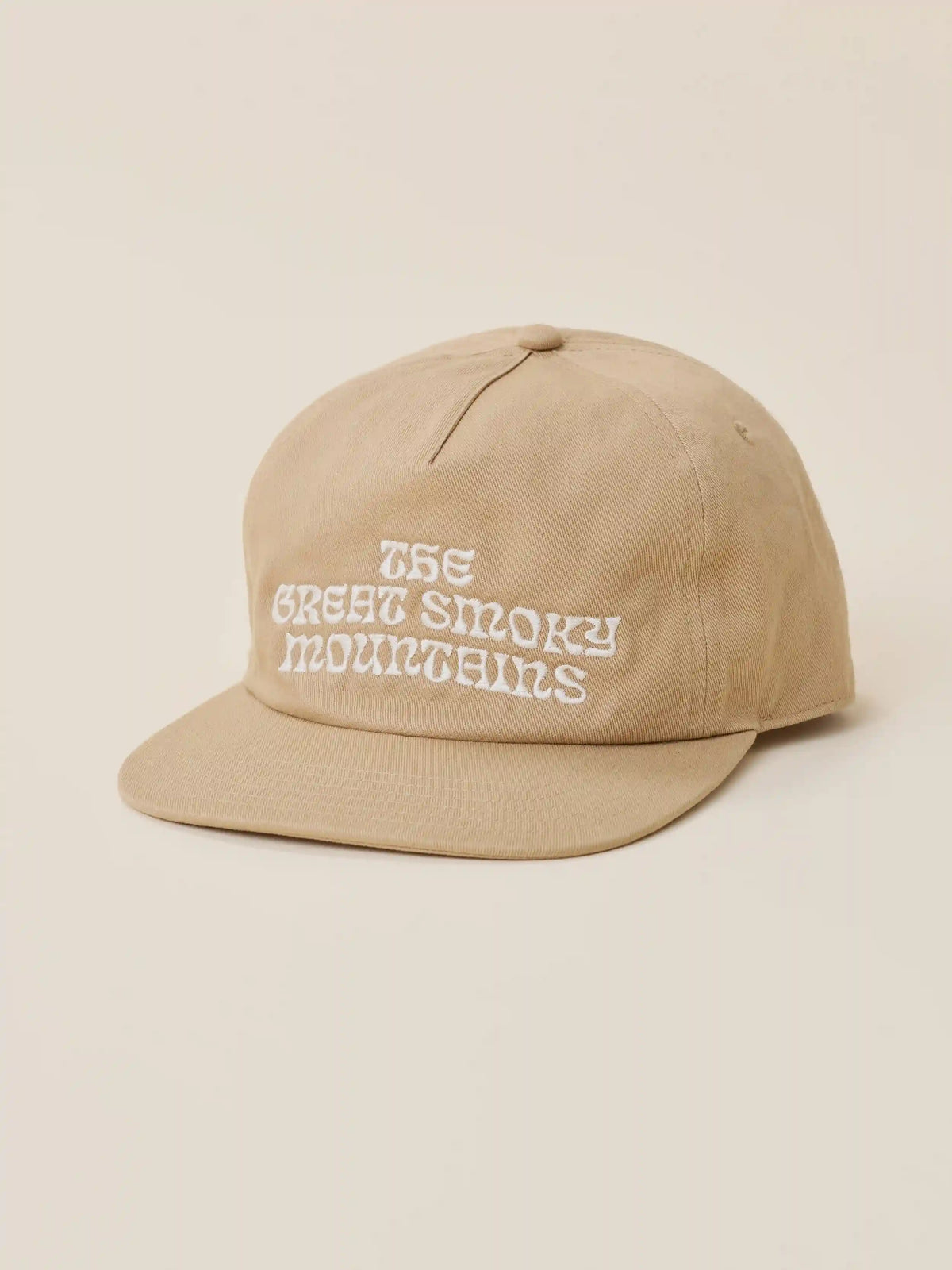 Faherty x Parks Project Smoky Mountains Pinch Front Twill Hat - Elk Brown
