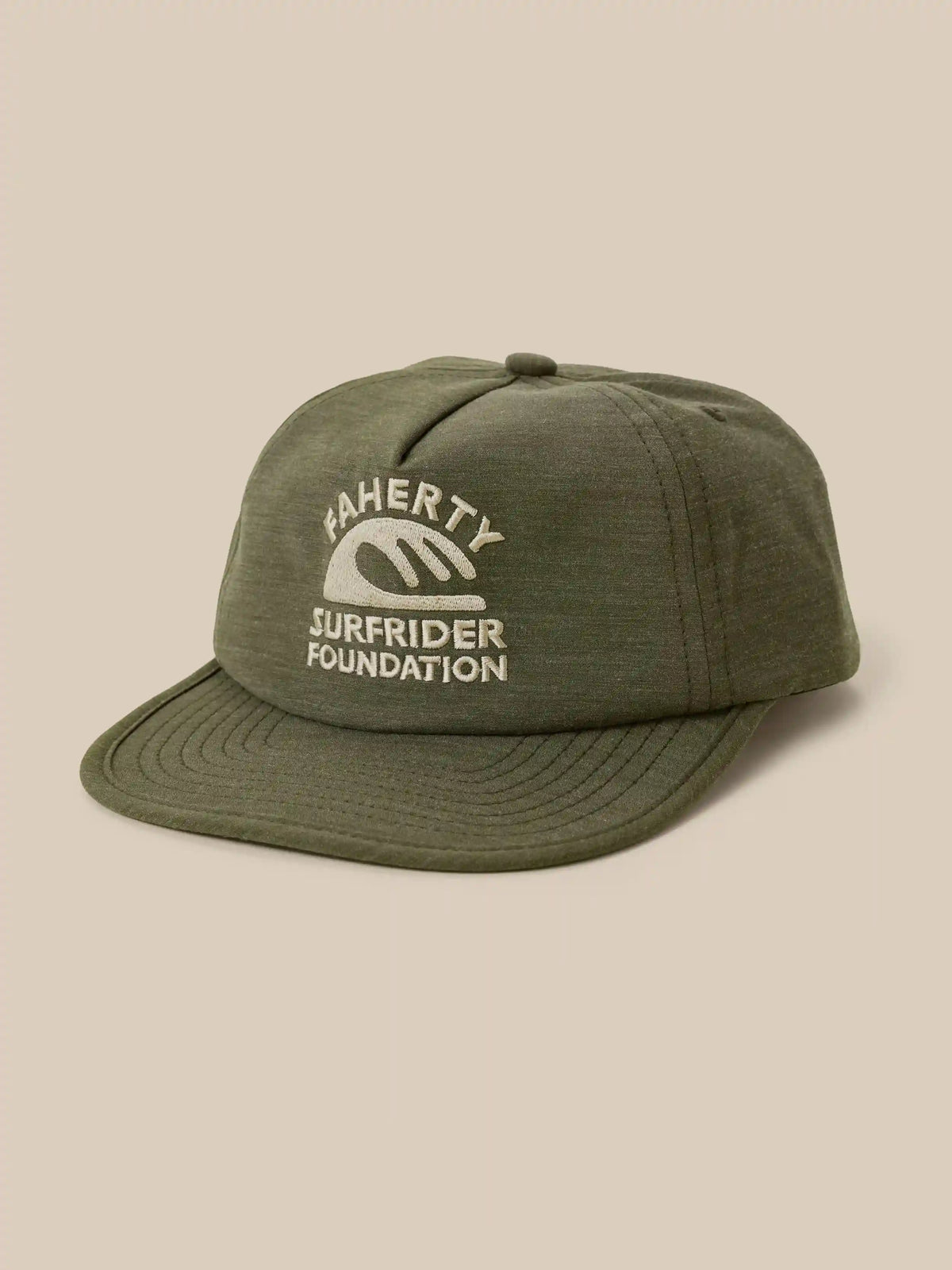 Faherty x Surfrider All Day Hat - Surplus Olive