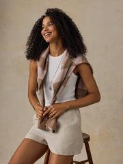 Laguna Linen Montecito Short - Flax