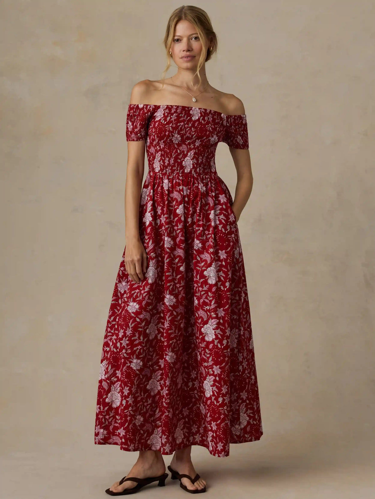 Voile Sundance Dress - Garden Whispers