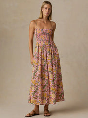 Voile Lucia Dress - Blossom Serenade