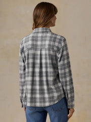 Legend™ Sweater Classic Shirt - Stone Hollow Plaid