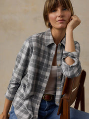 Legend™ Sweater Classic Shirt - Stone Hollow Plaid
