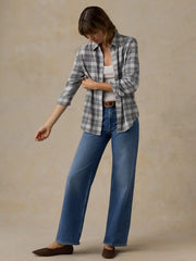 Legend™ Sweater Classic Shirt - Stone Hollow Plaid