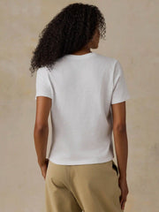 Faherty x Parks Project Rocky Mountains Sunwashed Regenerative Tee - White