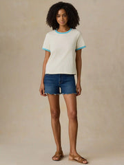 Sunwashed Regenerative Tee - Lemon Sorbet