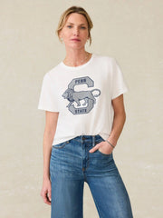 Penn State Sunwashed Regenerative Tee - White