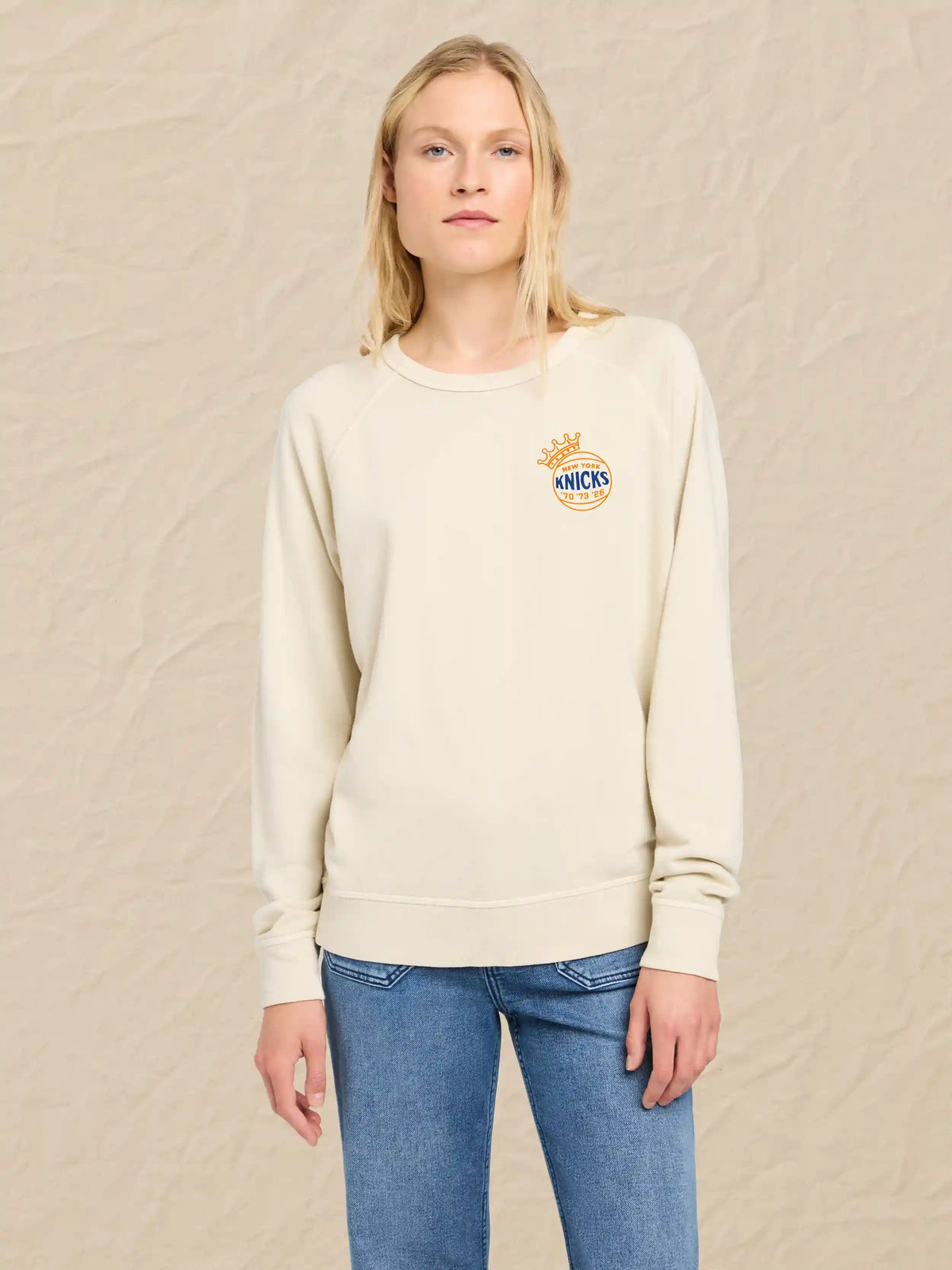 NY Knicks Coastal Cloud Crew - Summer Sand