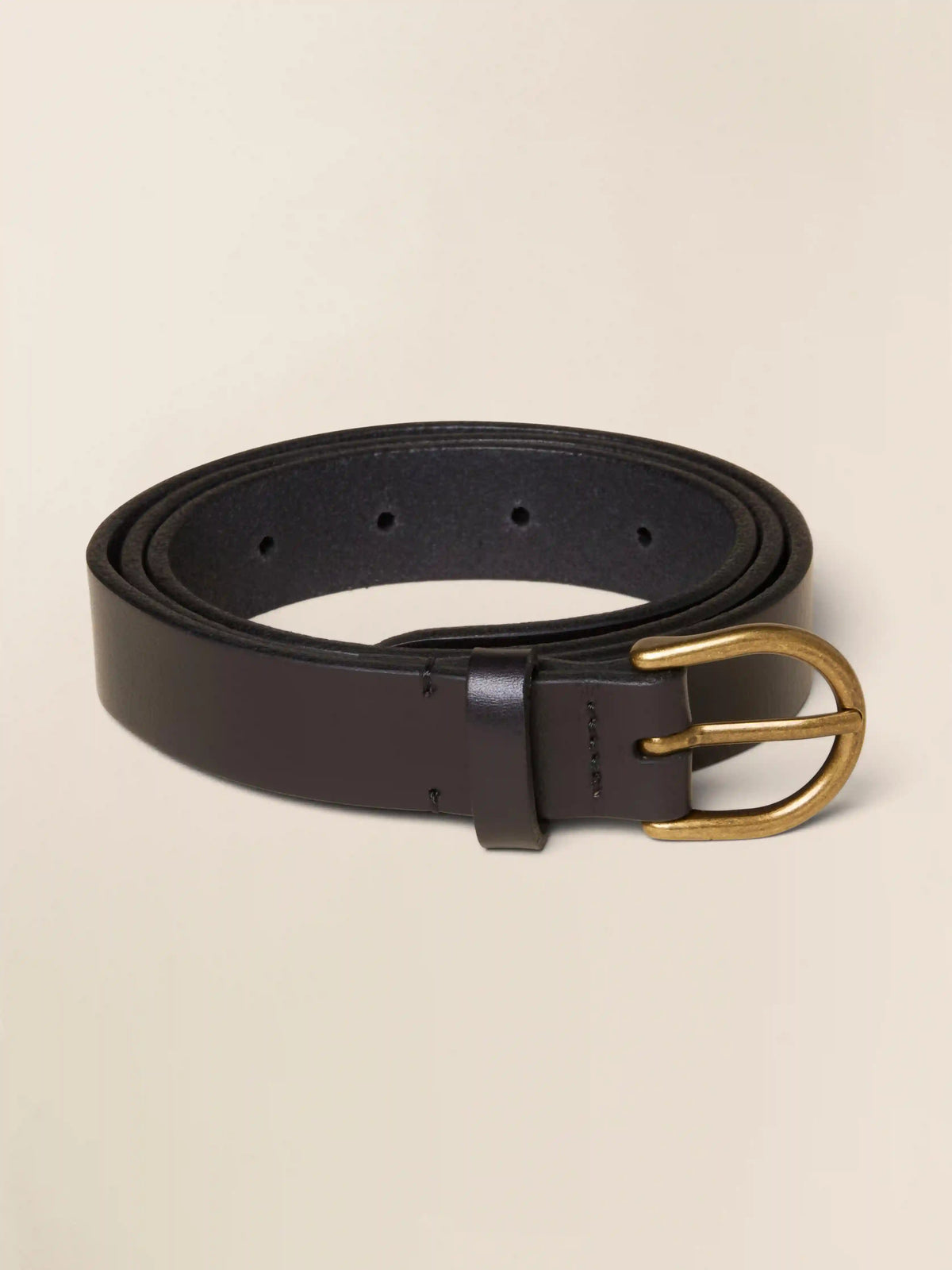East End Leather Belt - Black