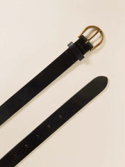 East End Leather Belt - Black