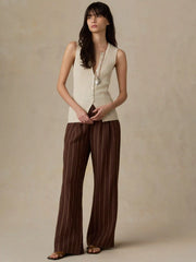 Miramar Linen Cami Cardigan - Summer Sand